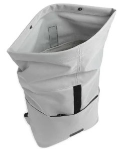 Stealth Hajo Mini Rolltop Rucksack 14″ recyceltes Polyester grau