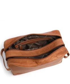 Stefan Kulturbeutel cognac 29 cm