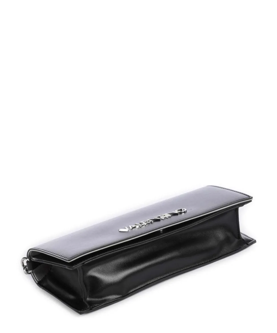 Stefany Schultertasche Lederimitat schwarz