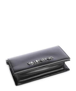 Stefany Schultertasche Lederimitat schwarz