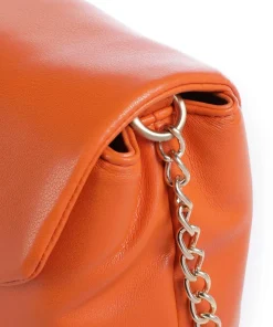 Stella Umhängetasche Lederimitat orange