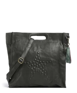 Sternbergstraße 1 Handtasche genarbtes Rindsleder khaki