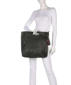 Sternbergstraße 1 Handtasche genarbtes Rindsleder khaki