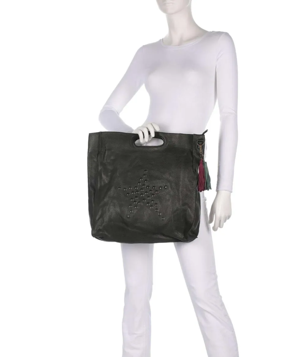 Sternbergstraße 1 Handtasche genarbtes Rindsleder khaki