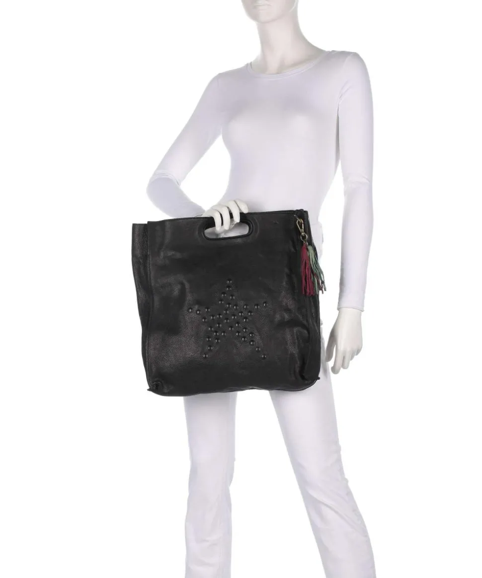 Sternbergstraße 1 Handtasche genarbtes Rindsleder schwarz