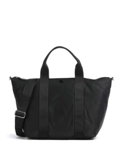 Stevie Extra Large Handtasche recyceltes Nylon schwarz