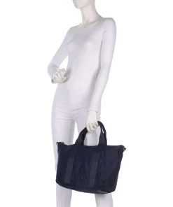 Stevie Extra Large Handtasche recyceltes Nylon navy