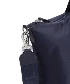 Stevie Extra Large Handtasche recyceltes Nylon navy