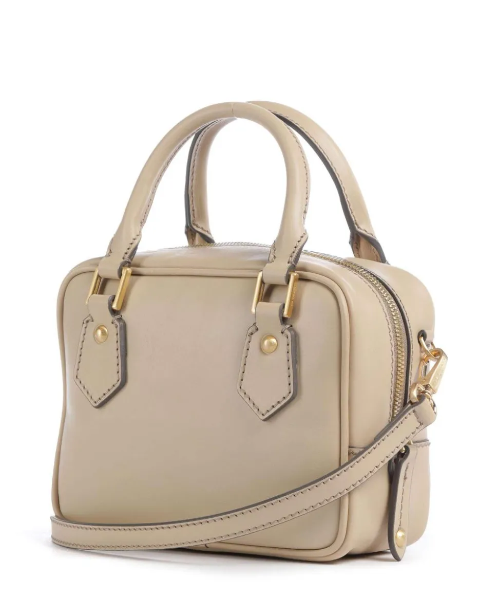 Stodo Handtasche fein genarbtes Rindsleder natur