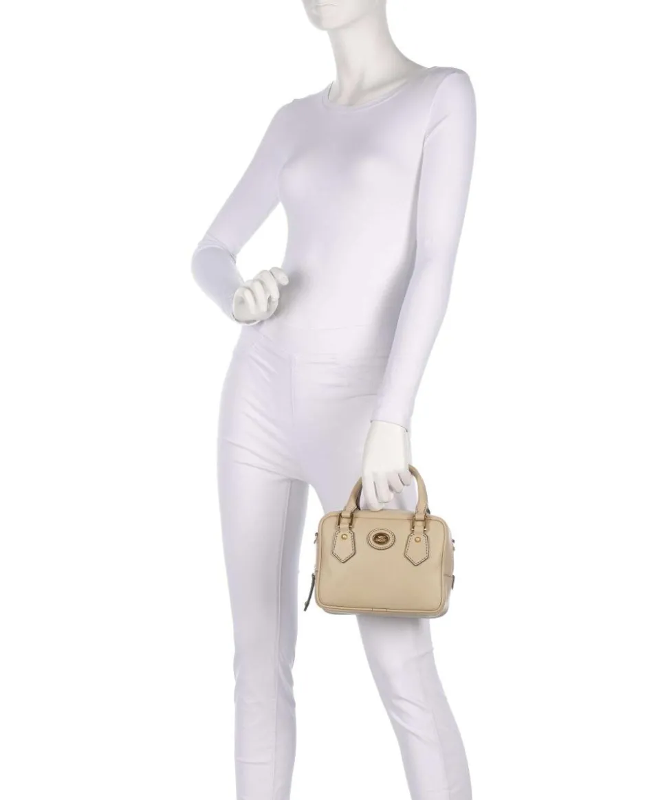 Stodo Handtasche fein genarbtes Rindsleder natur