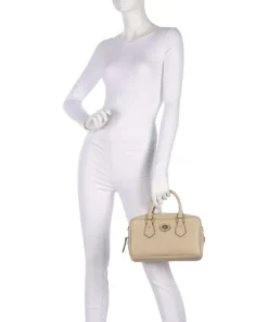 Stodo Handtasche fein genarbtes Rindsleder beige