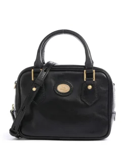 Stodo Handtasche fein genarbtes Rindsleder schwarz