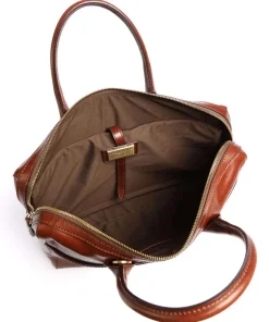 Story Donna Aktentasche 13″ glattes Rindsleder braun