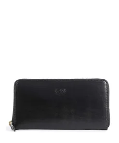 Story Donna Geldbörse fein genarbtes Rindsleder schwarz