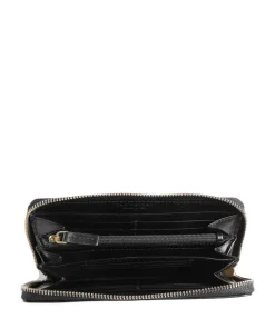 Story Donna Geldbörse fein genarbtes Rindsleder schwarz