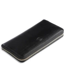 Story Donna Geldbörse fein genarbtes Rindsleder schwarz