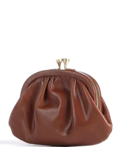 Story Donna Geldbörse fein genarbtes Leder braun