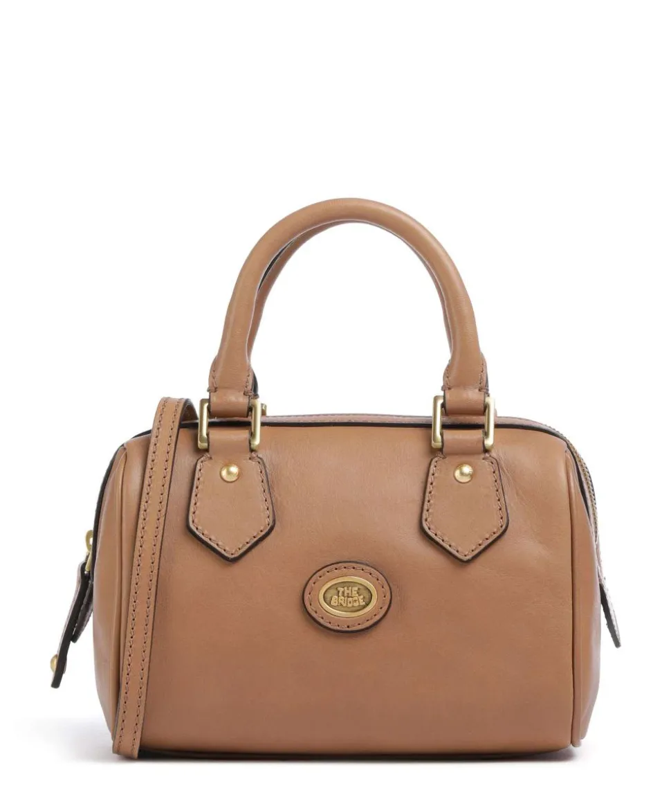 Story Donna Handtasche fein genarbtes Rindsleder hellbraun