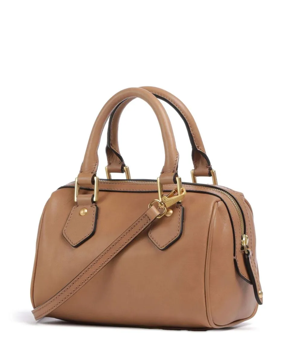 Story Donna Handtasche fein genarbtes Rindsleder hellbraun