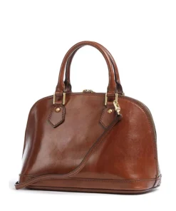 Story Donna Handtasche fein genarbtes Rindsleder braun