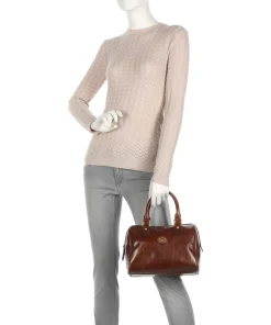 Story Donna Handtasche Leder braun