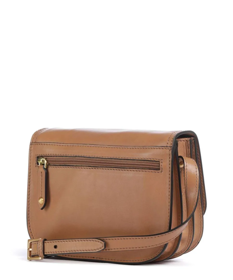Story Donna Umhängetasche fein genarbtes Rindsleder hellbraun