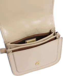 Story Donna Umhängetasche Fell, fein genarbtes Rindsleder hellbraun