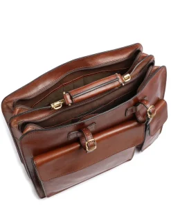 Story Uomo Aktentasche fein genarbtes Rindsleder braun