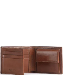 Story Uomo Geldbörse fein genarbtes Leder braun