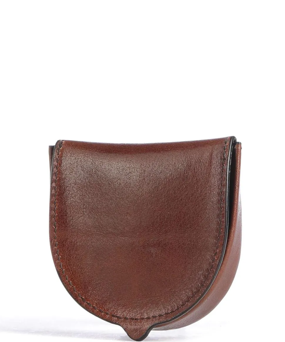 Story Uomo Geldbörse fein genarbtes Leder braun