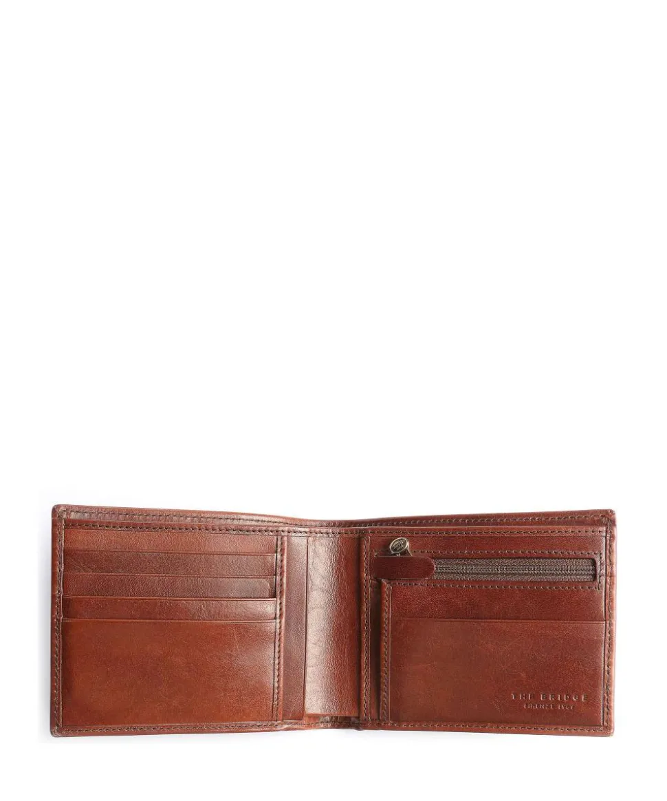 Story Uomo Geldbörse Leder braun