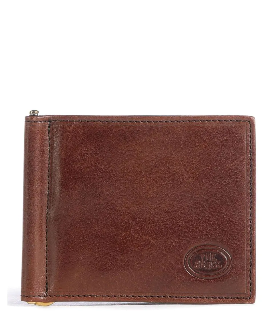 Story Uomo Kreditkartenetui fein genarbtes Leder braun