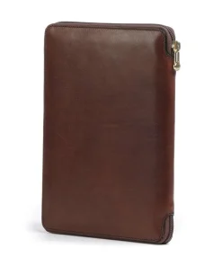 Story Uomo Mappe fein genarbtes Leder braun