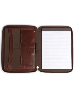 Story Uomo Mappe fein genarbtes Leder braun