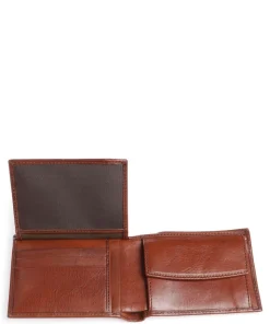 Story Uomo RFID Geldbörse fein genarbtes Leder braun