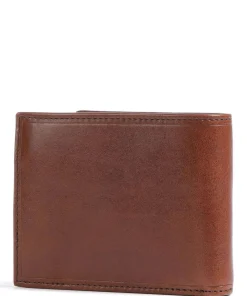 Story Uomo RFID Geldbörse fein genarbtes Leder braun