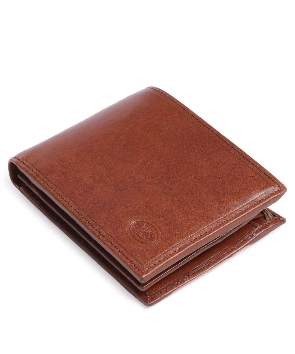 Story Uomo RFID Geldbörse fein genarbtes Leder braun