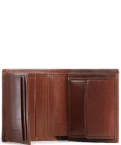 Story Uomo RFID Geldbörse fein genarbtes Leder braun