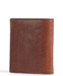 Story Uomo RFID Geldbörse fein genarbtes Leder braun