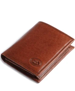 Story Uomo RFID Geldbörse fein genarbtes Leder braun