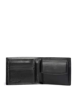 Story Uomo RFID Geldbörse fein genarbtes Leder schwarz