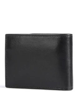 Story Uomo RFID Geldbörse fein genarbtes Leder schwarz