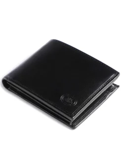 Story Uomo RFID Geldbörse fein genarbtes Leder schwarz
