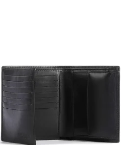 Story Uomo RFID Geldbörse fein genarbtes Leder schwarz