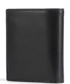 Story Uomo RFID Geldbörse fein genarbtes Leder schwarz