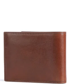 Story Uomo RFID Geldbörse fein genarbtes Leder braun