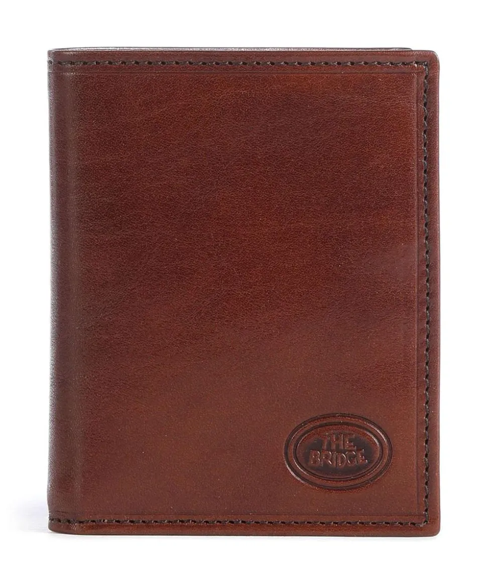 Story Uomo RFID Kreditkartenetui fein genarbtes Leder braun