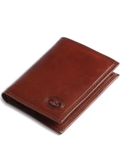 Story Uomo RFID Kreditkartenetui fein genarbtes Leder braun