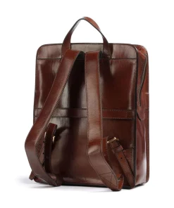 Story Uomo Rucksack 13″ glattes Rindsleder braun