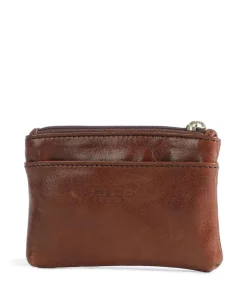 Story Uomo Schlüsseletui fein genarbtes Leder braun